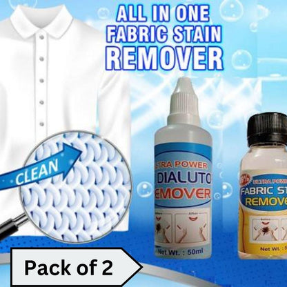 All in One Fabric Stain Remover 50 ML (Pack of 4 Bottle 50ml Each)